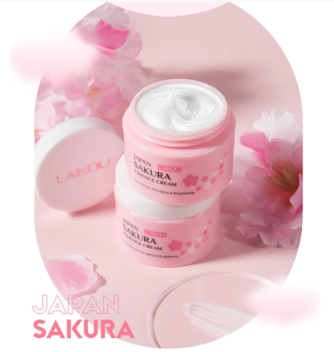 Japan Sakura Essence Cream – Hydrating, Brightening & Anti-Ageing Face Moisturiser