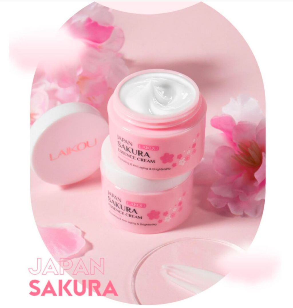 Japan Sakura Essence Cream – Hydrating, Brightening & Anti-Ageing Face Moisturiser - Truly Yours
