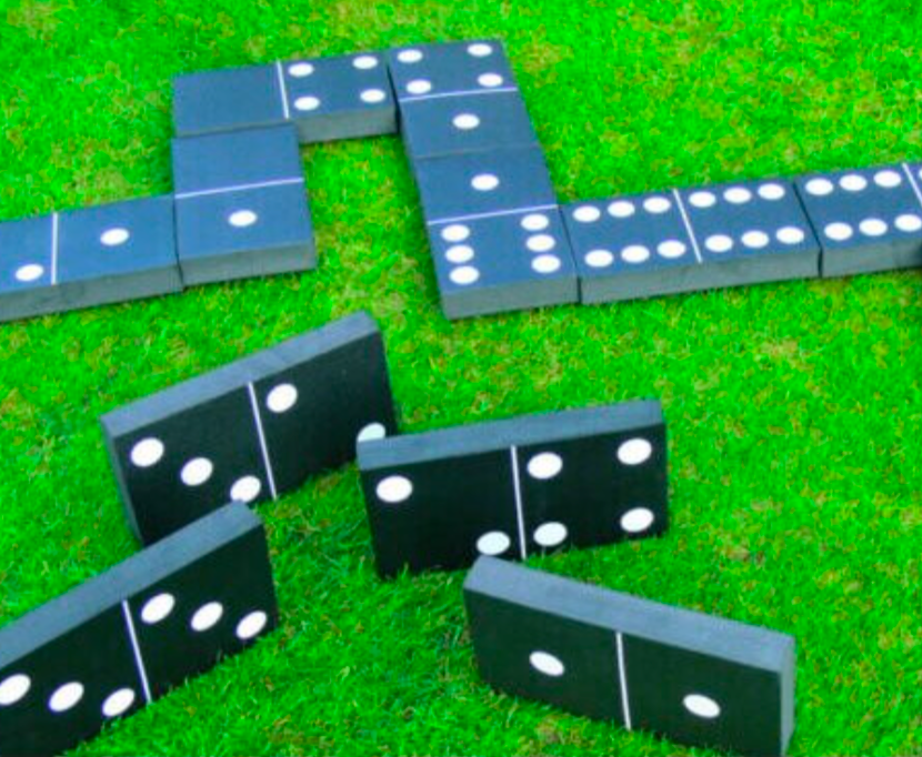 Garden Game Domino Ideal for outdoor fun activity Weather proof