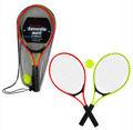 Kids Tennis Racket Set – 2 Player Outdoor Garden Tennis Game with Balls & Carry Net Bag - Truly Yours