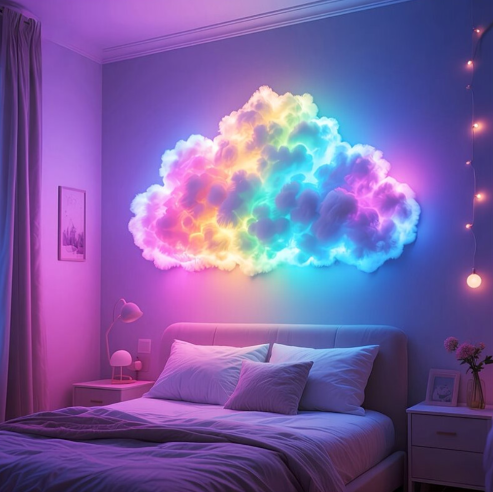 3D Thunder Cloud Ambient LED Light - Truly Yours