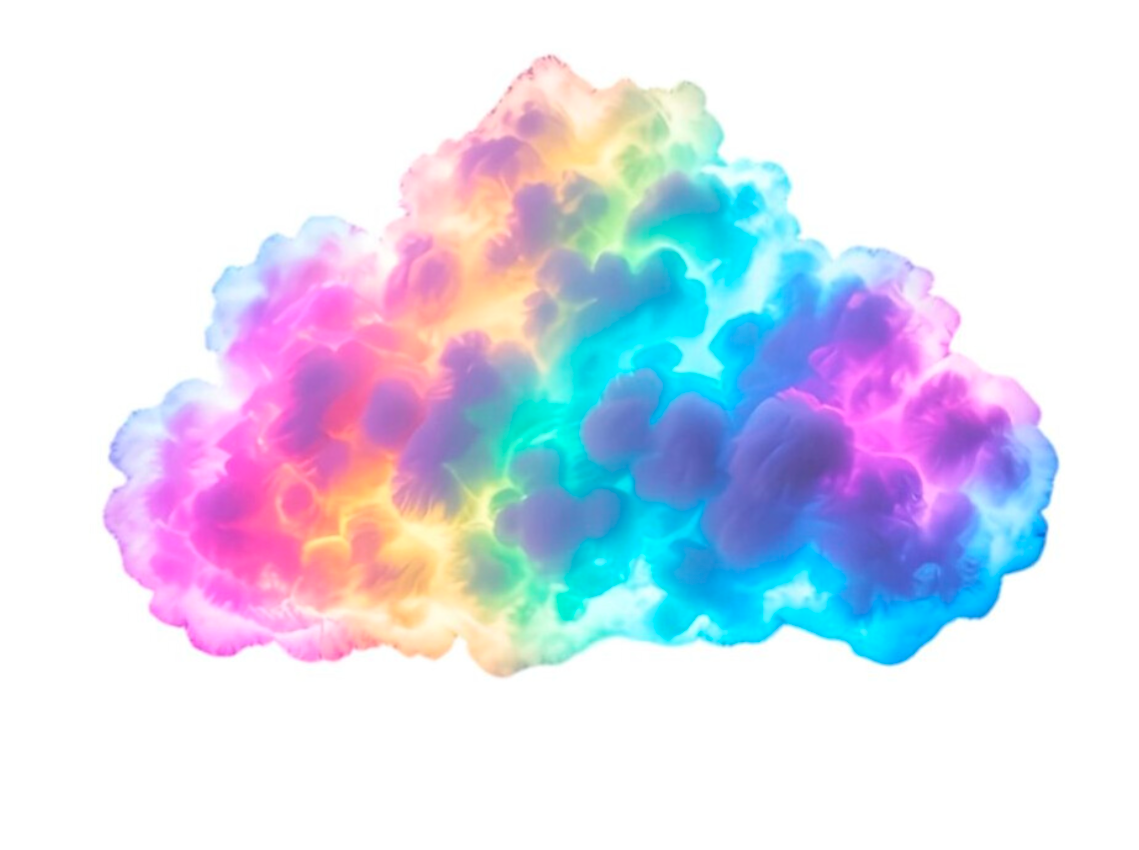 3D Thunder Cloud Ambient LED Light