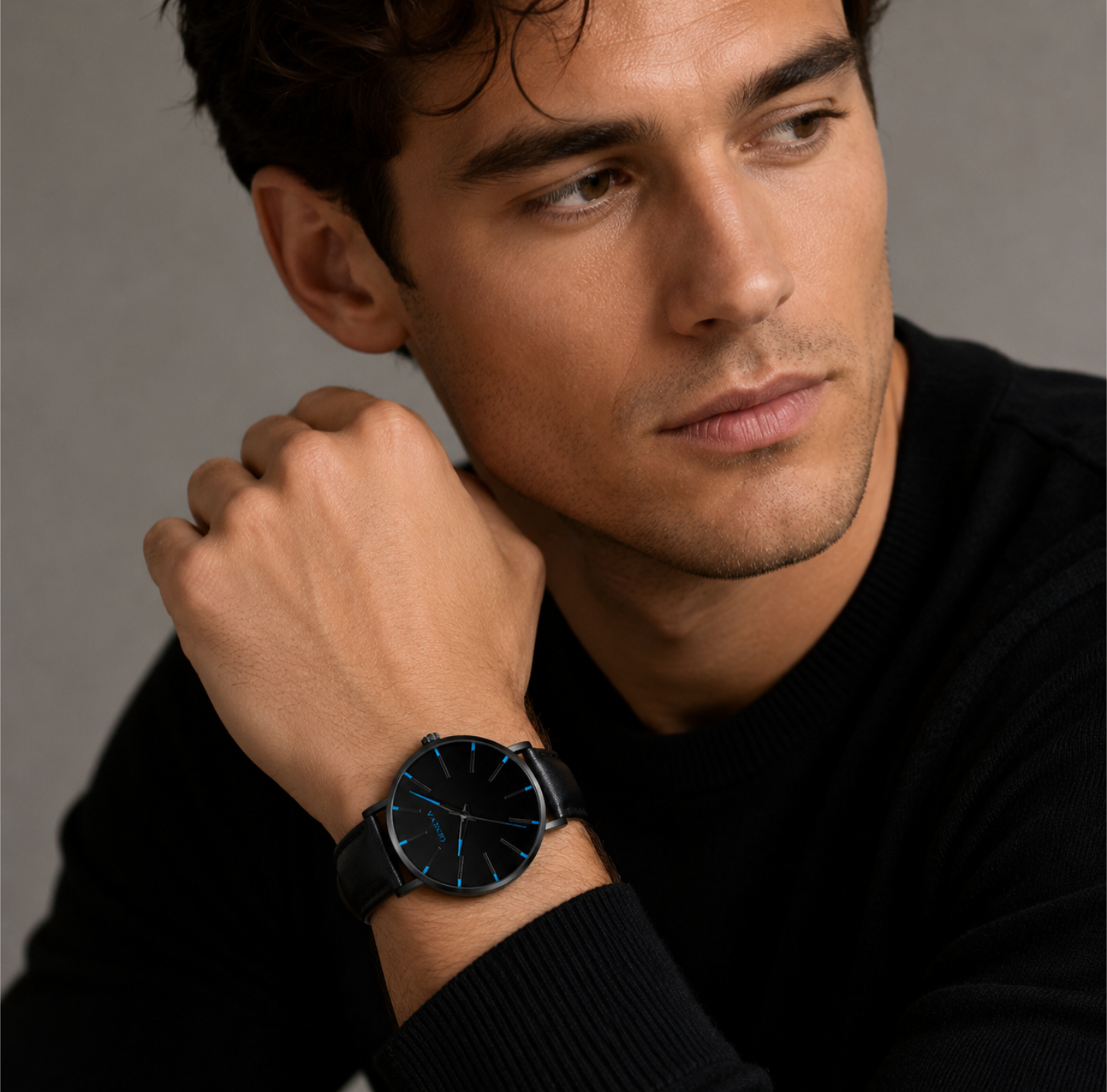 Geneva Midnight Blue Accent Watch - Truly Yours