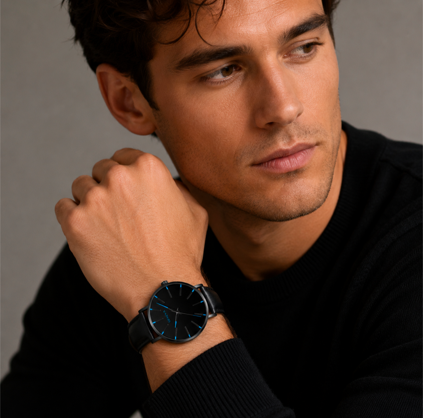 Geneva Midnight Blue Accent Watch - Truly Yours