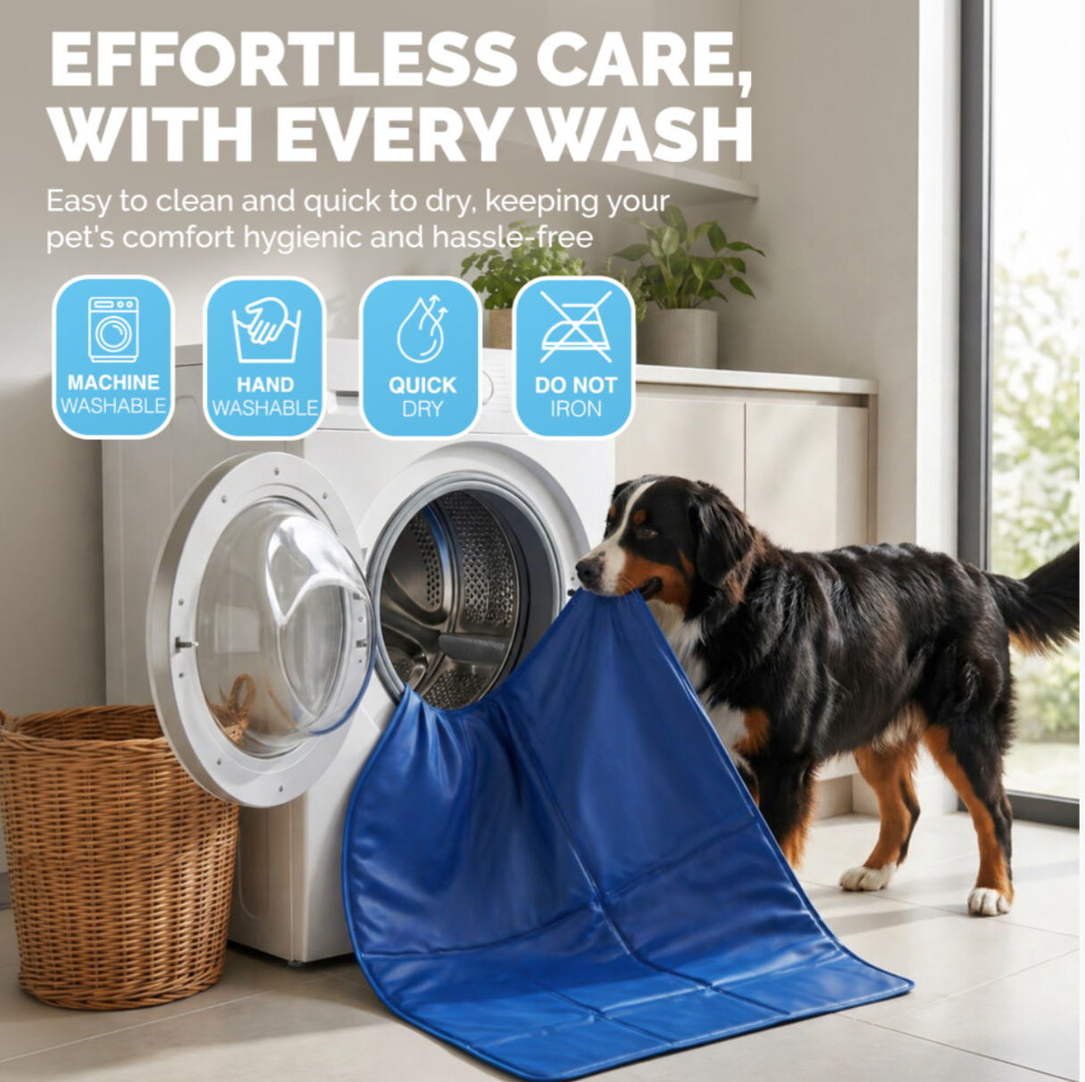 FurDreams Pet Self Cooling Mats 44x64, Prevent Overheating, Small, Plain - Truly Yours
