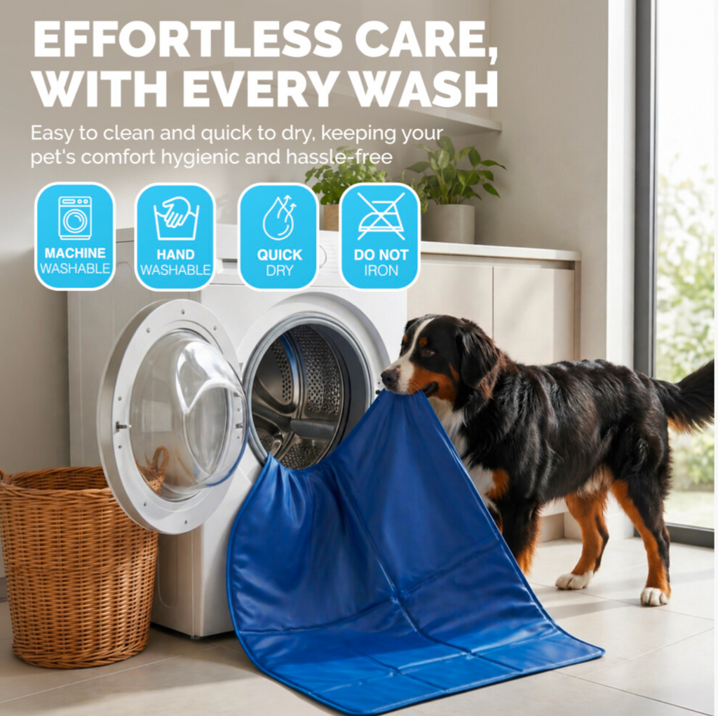 FurDreams Pet Self Cooling Mats 44x64, Prevent Overheating, Small, Plain - Truly Yours