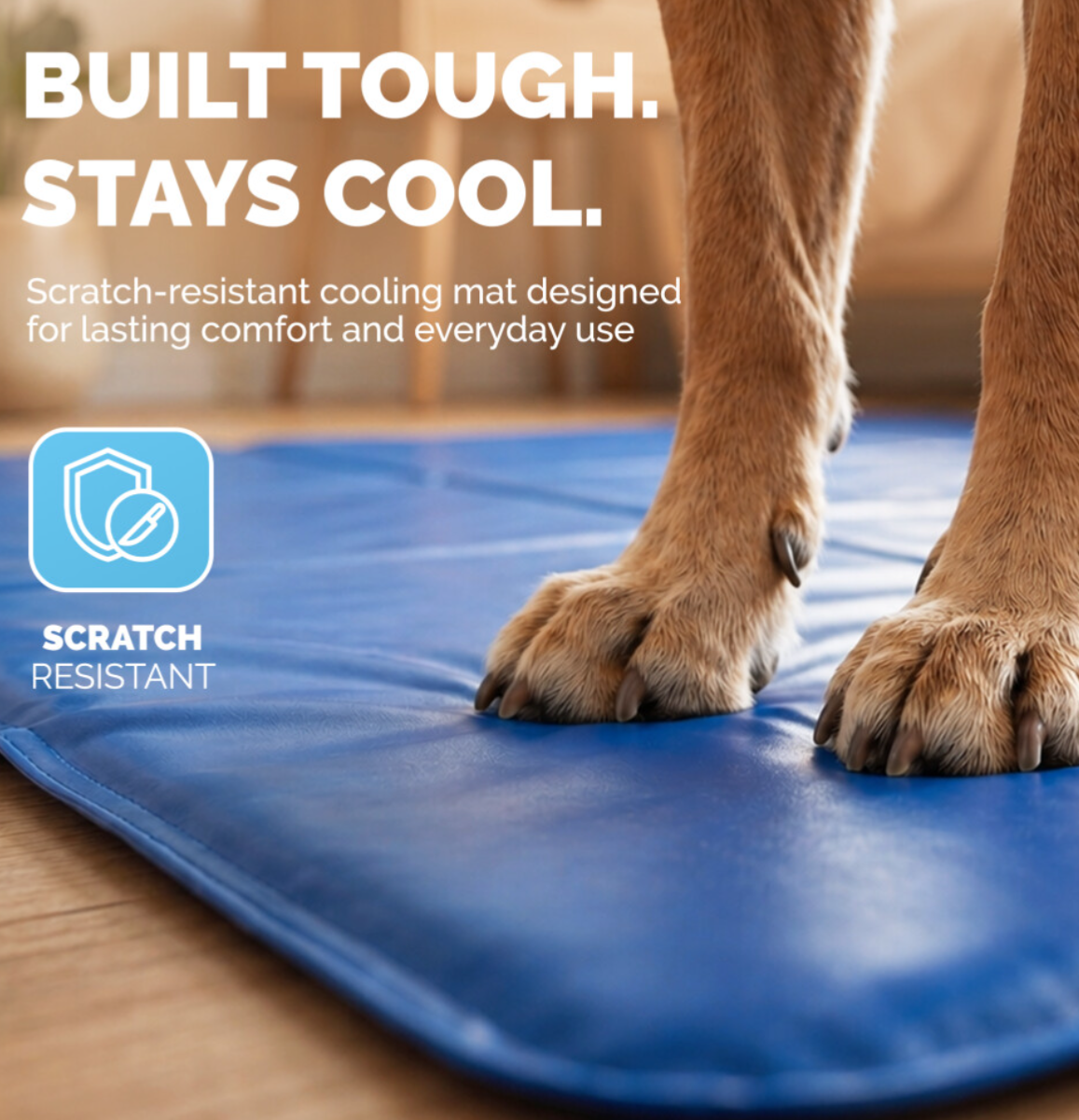 FurDreams Pet Self Cooling Mats 44x64, Prevent Overheating, Small, Plain - Truly Yours