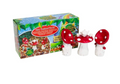 Enchanted Fairy Toadstool Tea Set – Magical Miniature Garden Ornament Set - Truly Yours