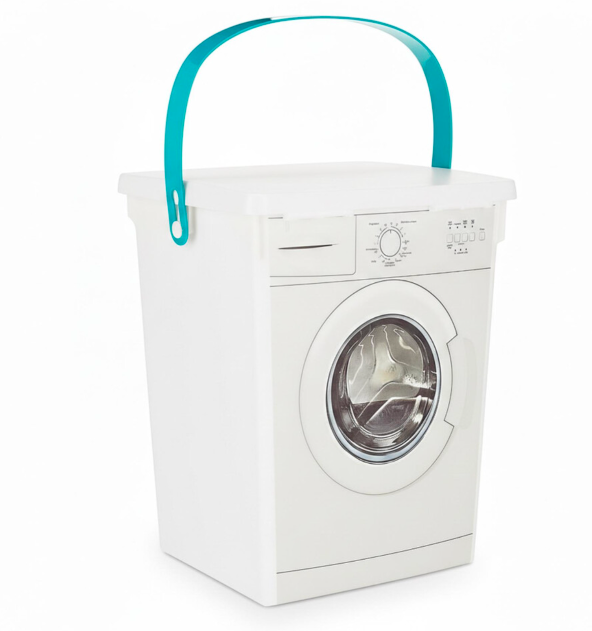 GEEZY Washing Machine Storage Box 5L – Laundry Powder & Pod Container with Lid