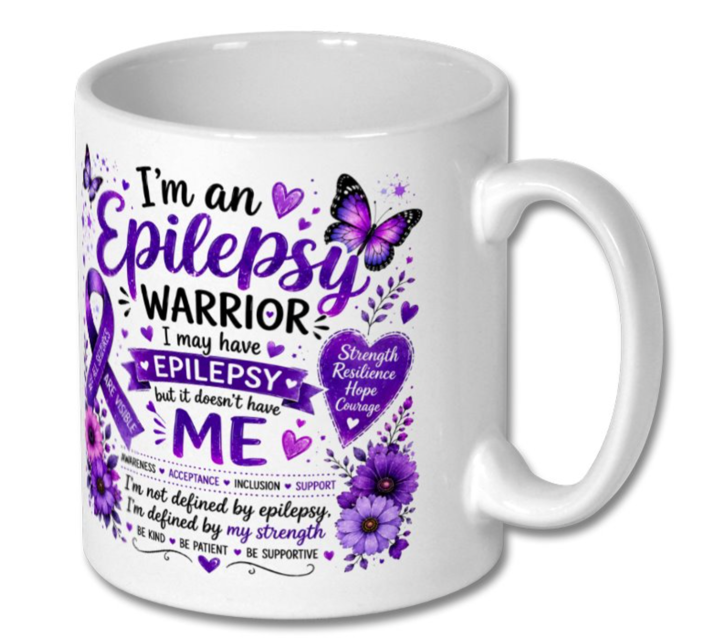 Awareness Butterfly Mugs - Various