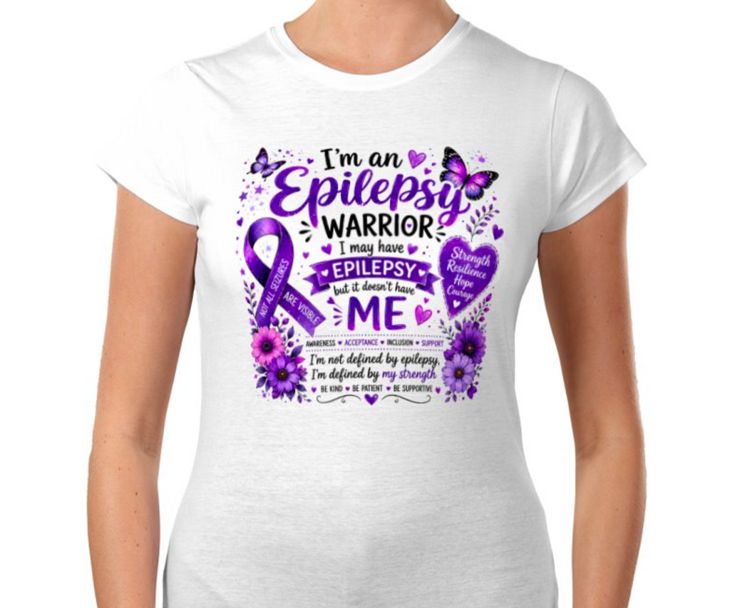 Epilepsy Warrior Awareness T-Shirt