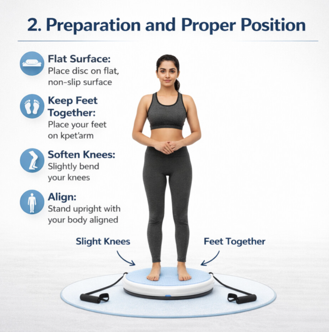 Waist Twisting Disc Exerciser - Body Shaping