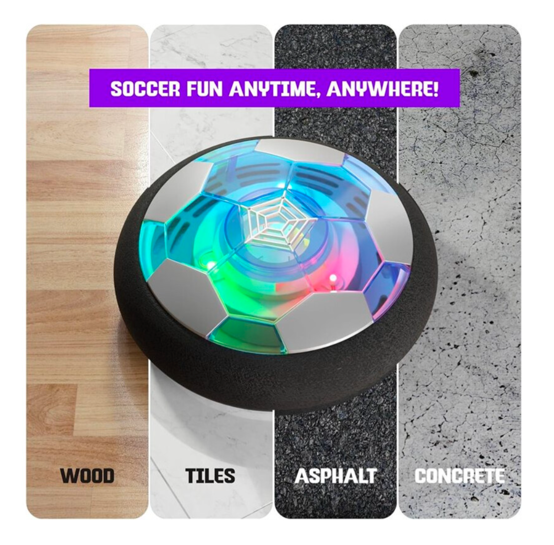 Blast Hover Soccer Light- , Indoor Toy