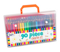 90-Piece Children's Colouring & Art Set
