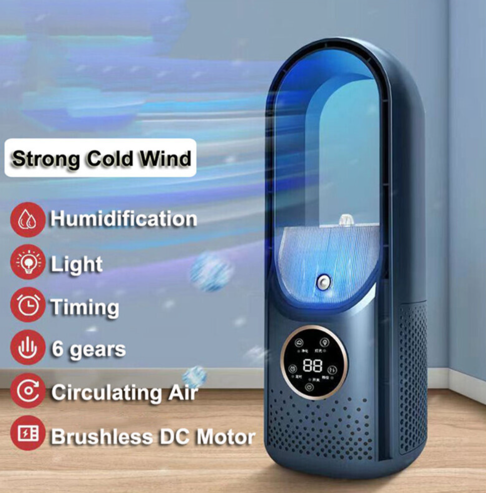 Air Cooler LED Display Fan with Humidifier
