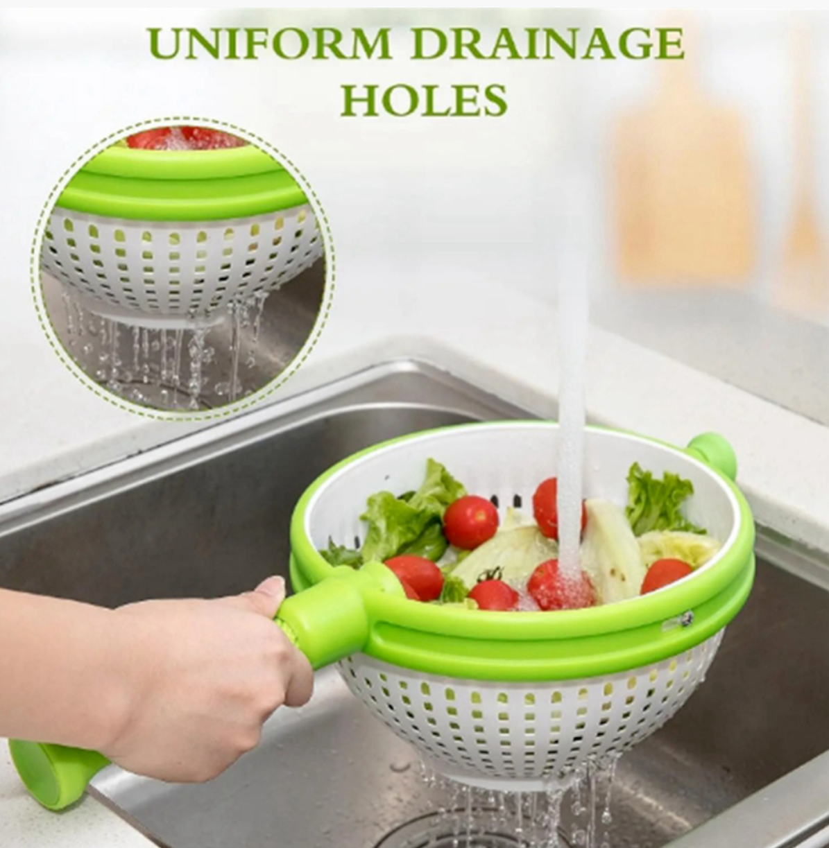 Salad Spinner with Handle