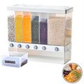 6-Compartment Wall Mounted food Dispenser
