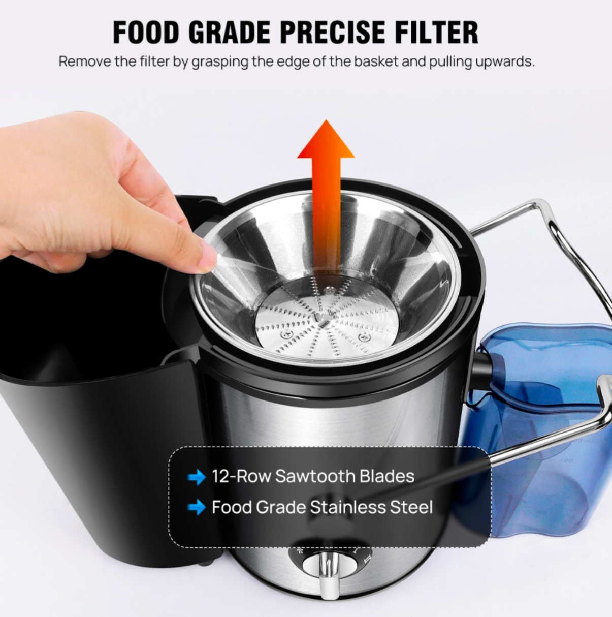 1000W Electric Juicer Machine