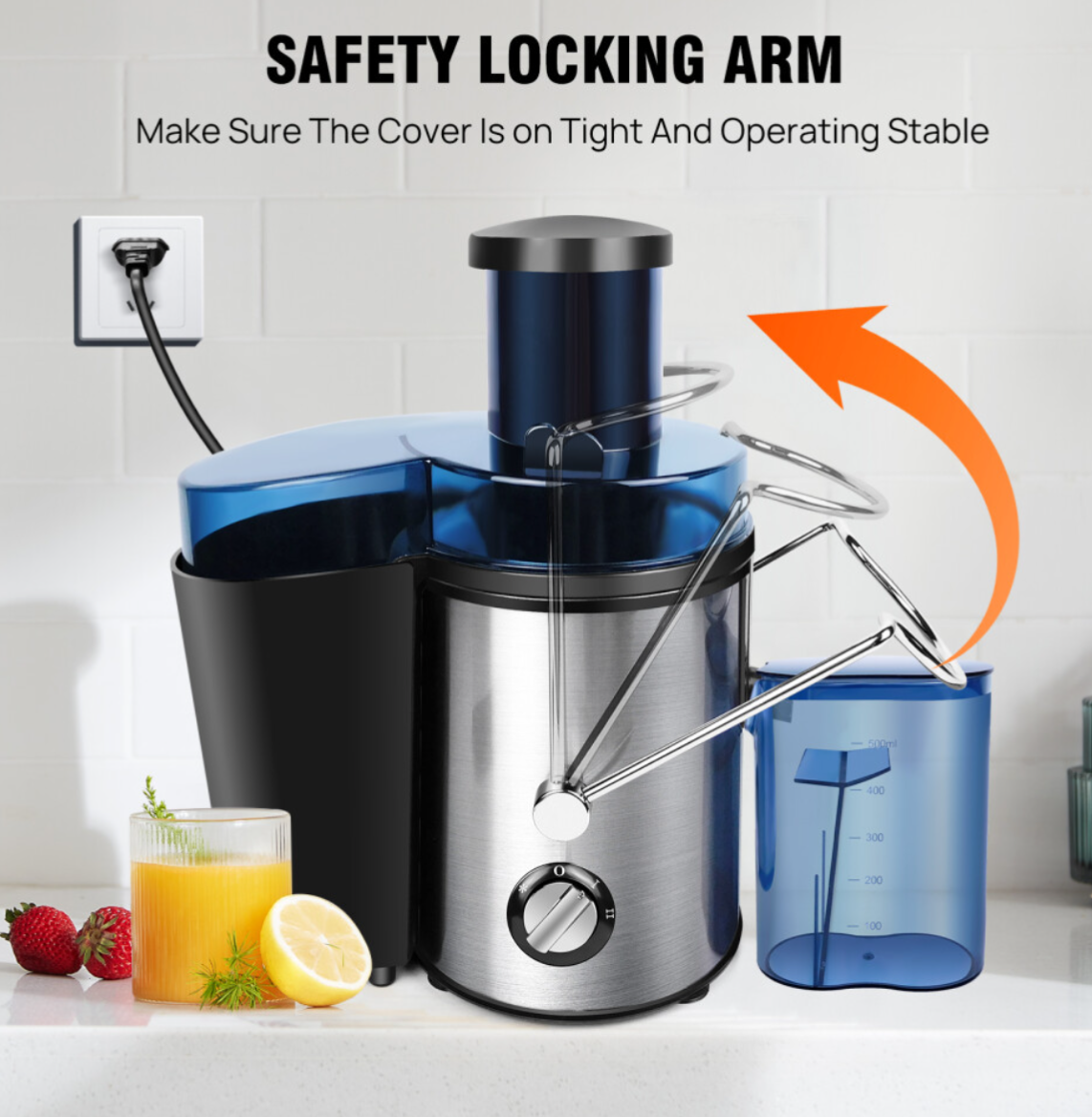 1000W Electric Juicer Machine