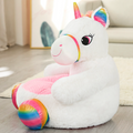 Children's Plush Unicorn Sofa Chair