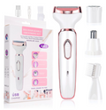 4 In 1 Electric Ladies Shaver Usb Rechargeable Waterproof Ladies Shaver