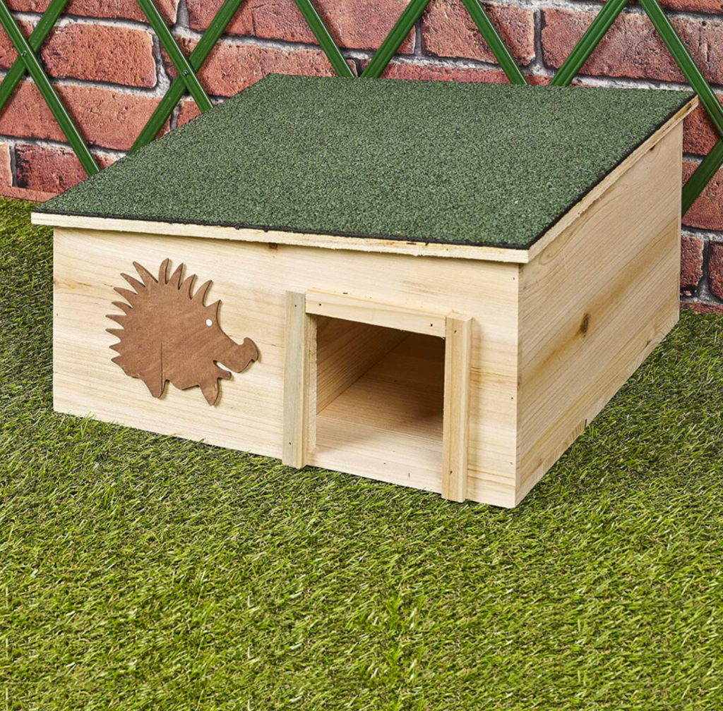 Wooden Hedgehog Nest Box