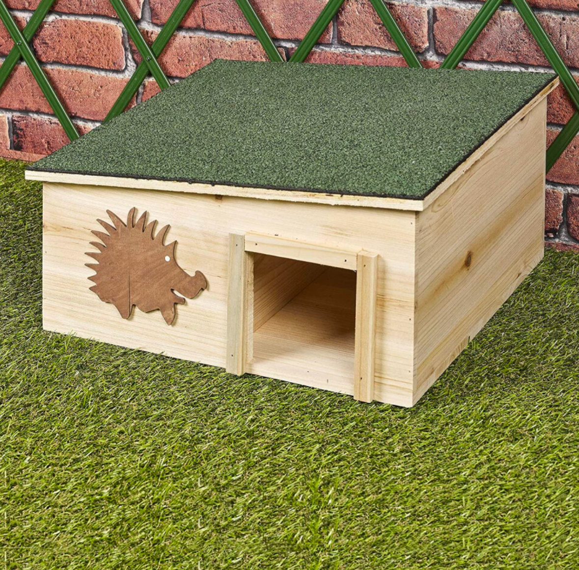 Wooden Hedgehog Nest Box