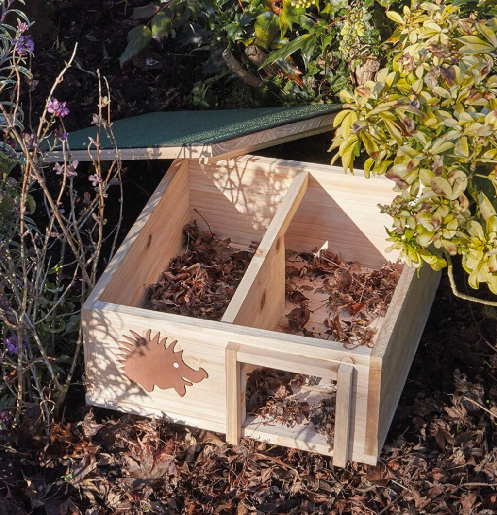 Wooden Hedgehog Nest Box