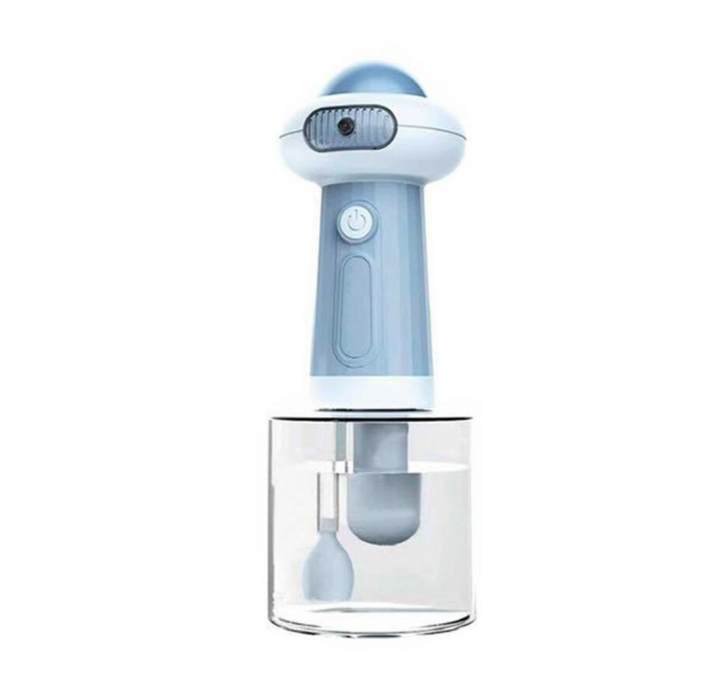 Automatic Pet Shampoo Foaming Bath Brush – Rechargeable Dog & Cat Bubble Washer