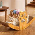 3 In 1 Cat Rocking Bed Scratching Chair