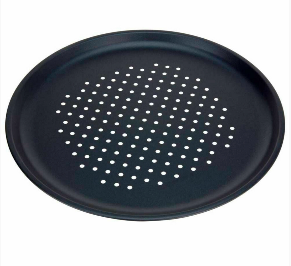 GEEZY Large 32cm Non-Stick Carbon Steel Pizza Tray