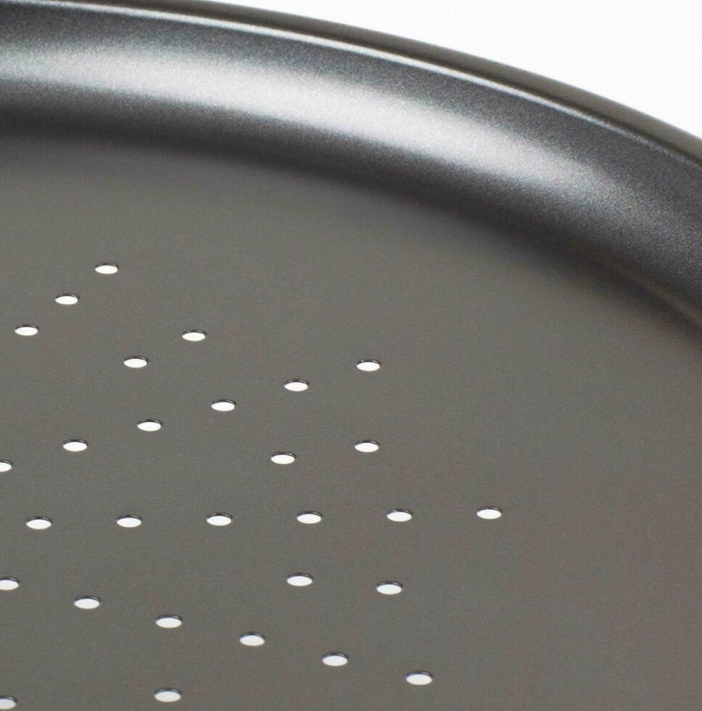 GEEZY Large 32cm Non-Stick Carbon Steel Pizza Tray