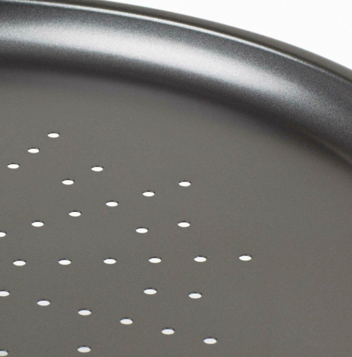 GEEZY Large 32cm Non-Stick Carbon Steel Pizza Tray