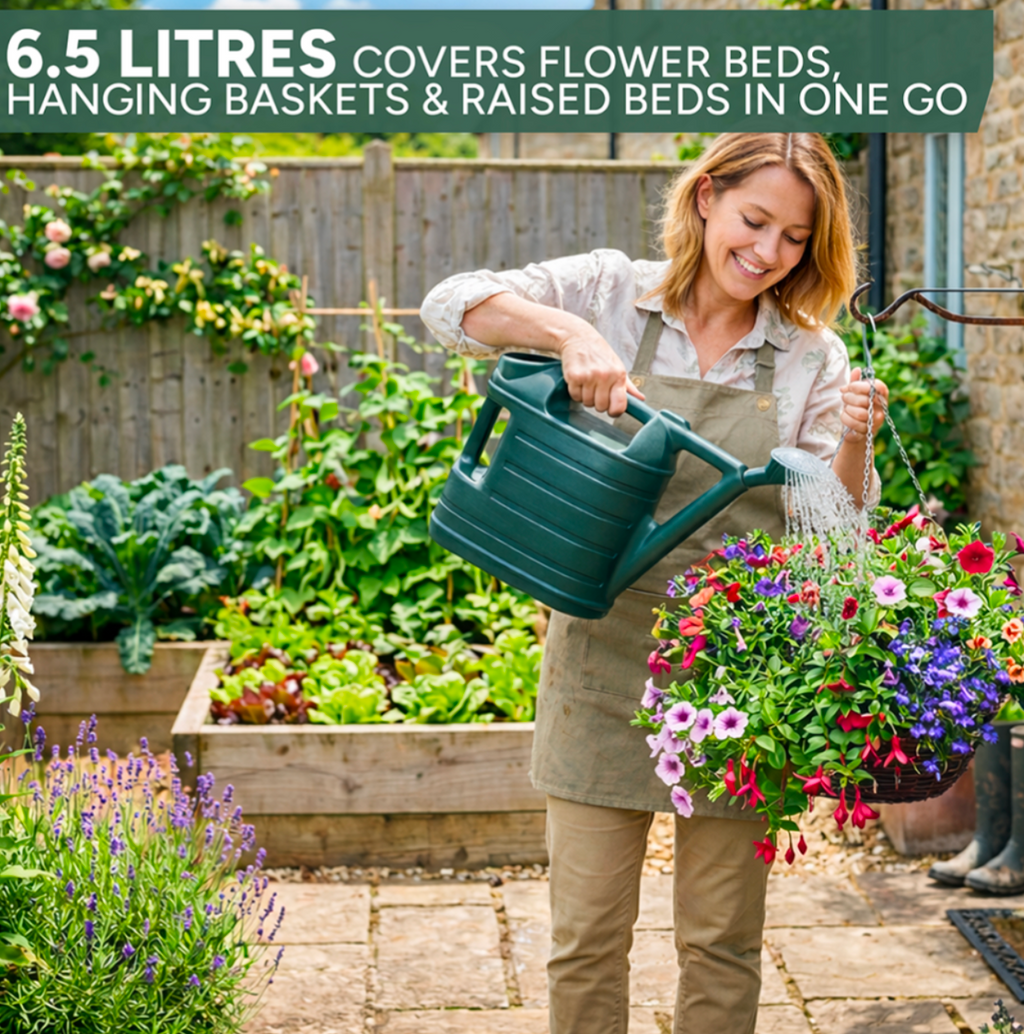 6.5L Dual Handle Watering Can