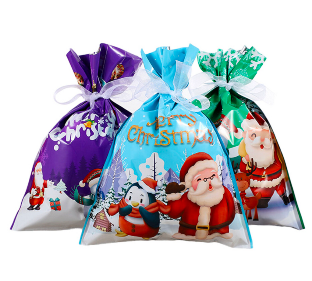 30-Piece Reusable Christmas Gift Bags & Present Sacks – Festive Designs