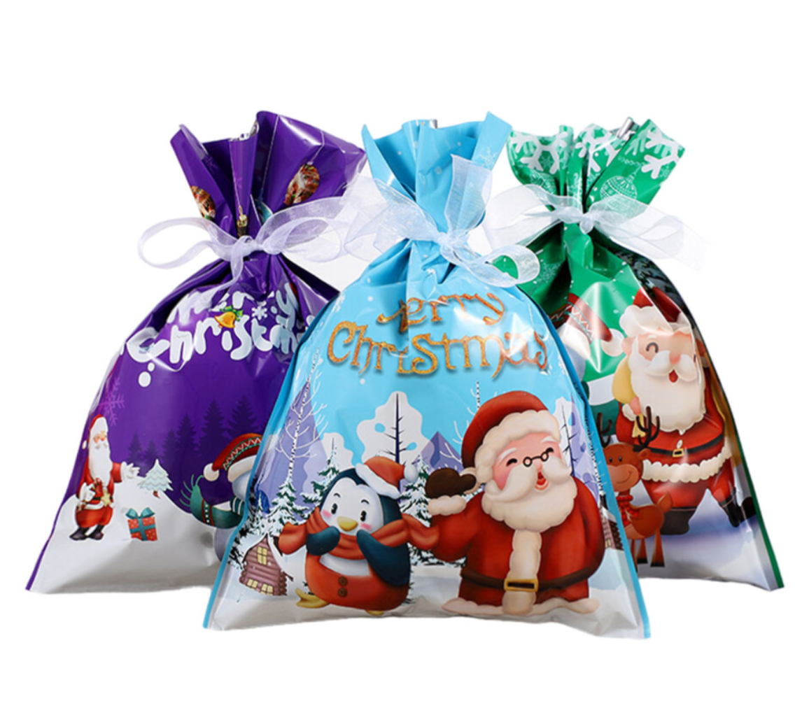 30-Piece Reusable Christmas Gift Bags & Present Sacks – Festive Designs