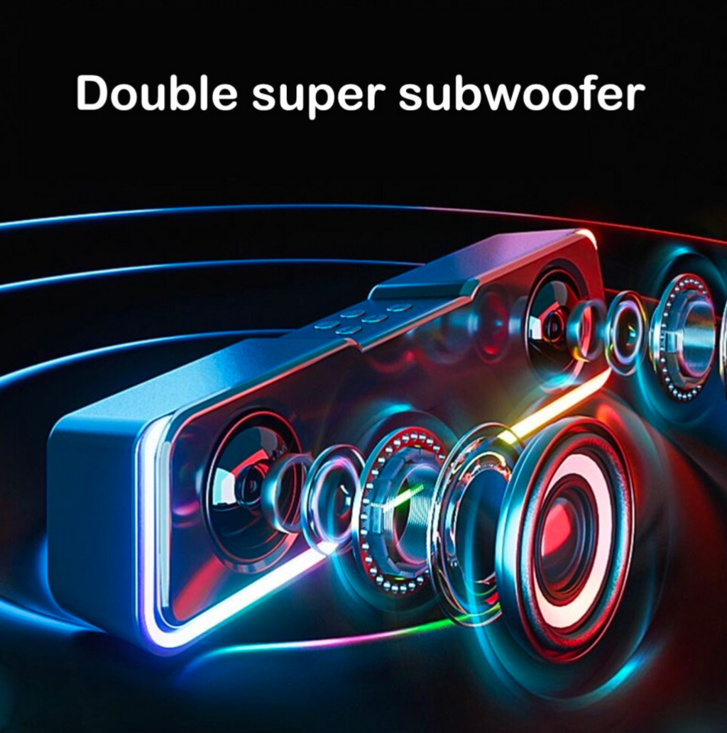 RGB Bluetooth 5.3 Waterproof Speaker