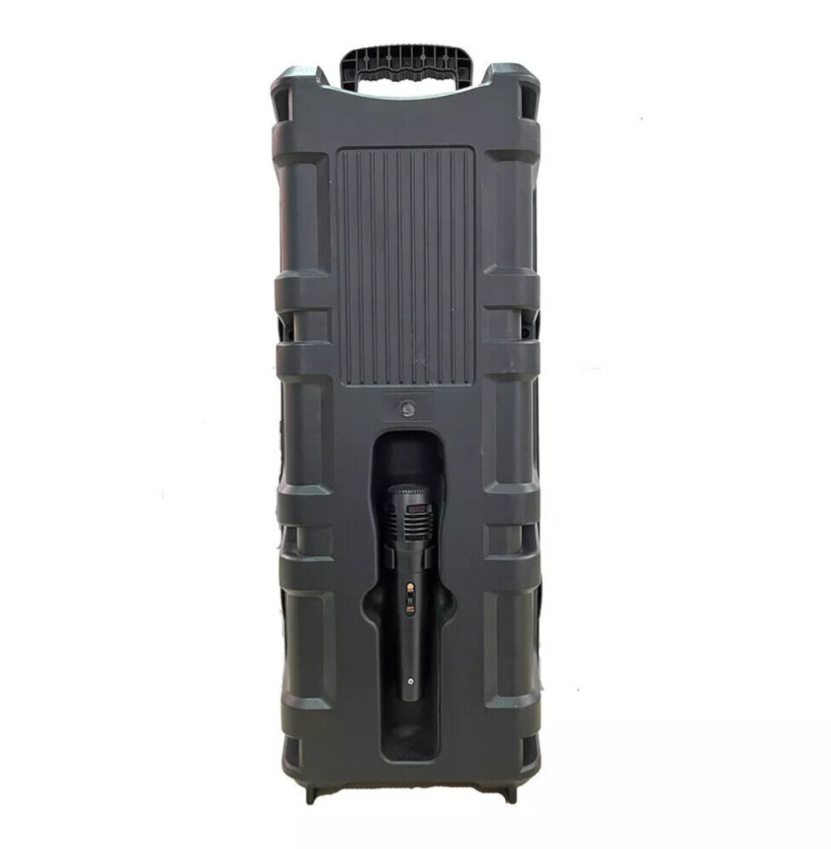 6000W Bluetooth Party Speaker with Dual Subwoofers, RGB Lights & Wireless Microphone