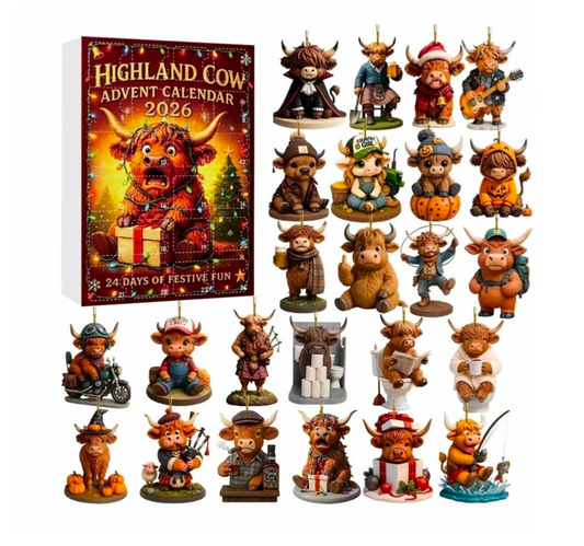 2026 Advent Calendar PVC Collectible Figures
