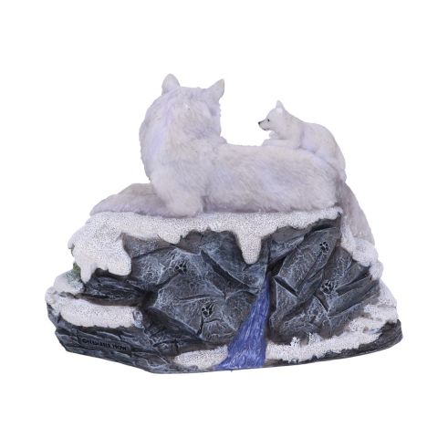 Mother's Watch White Wolf and Pups Calendar - Truly Yours