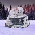 Mother's Watch White Wolf and Pups Calendar - Truly Yours