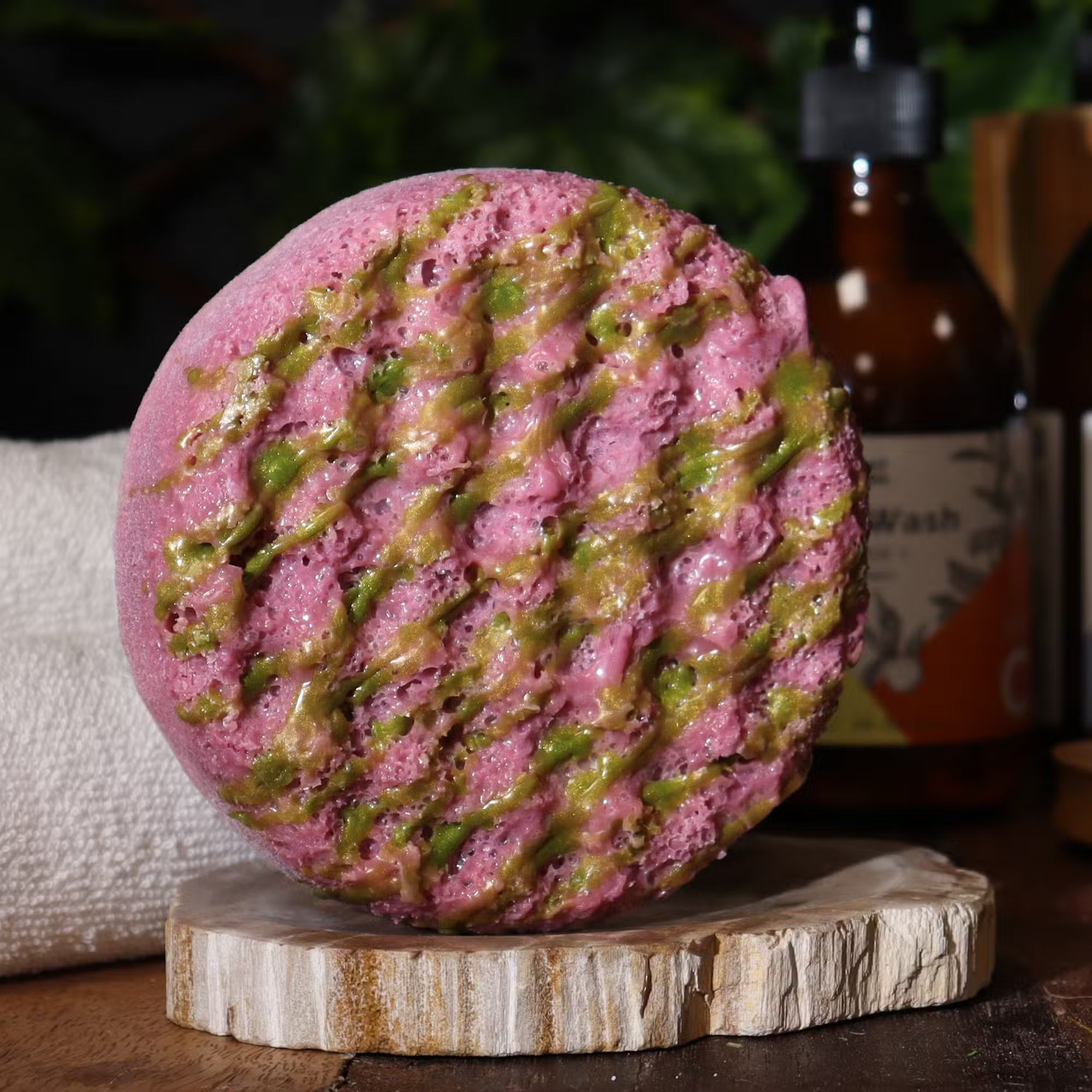 Butter Bubble Soap Sponge - Emerald Truffle Soap sponge