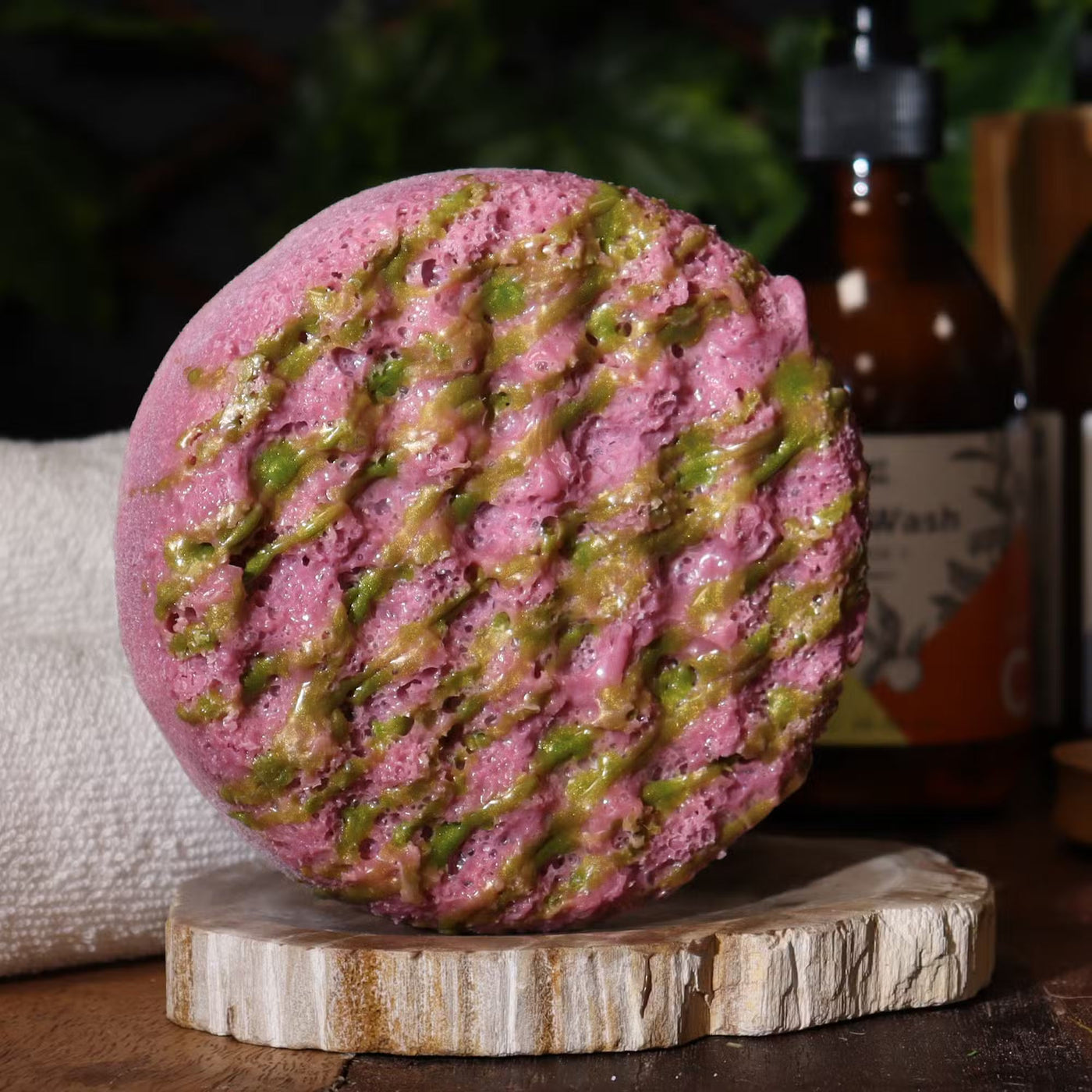 Butter Bubble Soap Sponge - Emerald Truffle Soap sponge