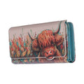 Highland Cow Embossed Purse 18.5cm Purse