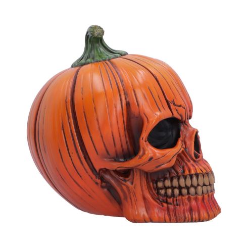 The Spirit of Halloween Pumpkin Skull Figurine – 17.5cm