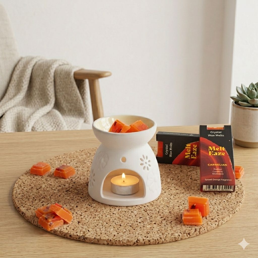 MeltEaze Wax Melts 50g - Carnelian Fire - Spiced Orange - Truly Yours