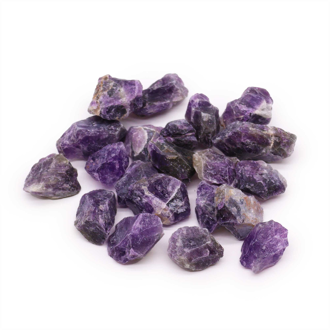 Raw Crystals (500gm) - Amethyst Raw Crystals