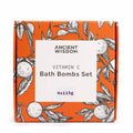 Set of 4 Vitamin C Bath Bombs – Aromatherapy Quartet - Truly Yours