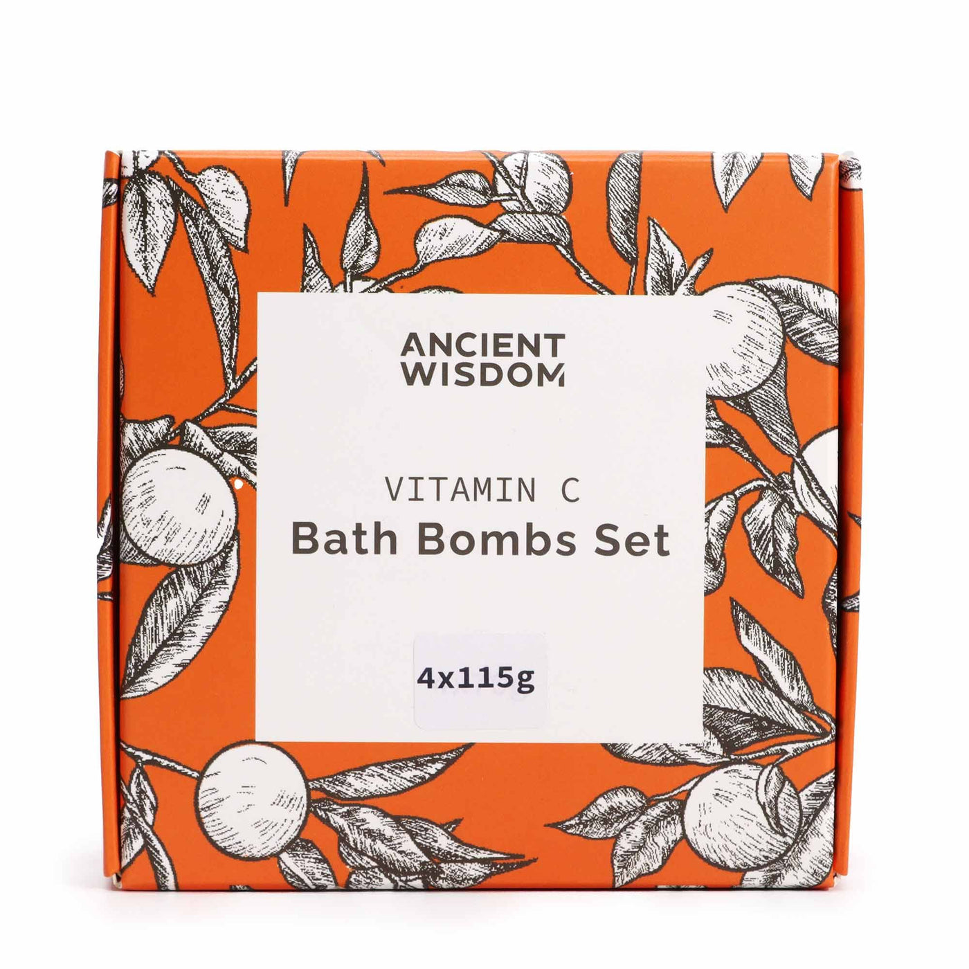 Set of 4 Vitamin C Bath Bombs – Aromatherapy Quartet - Truly Yours