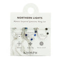 Nymph Spirit Gemstone Ring Set - Northern Lights - Truly Yours